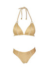 name} SWIMWEAR Two-piece swimsuit Sahara Luxe in beige color