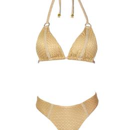Two-piece swimsuit Sahara Luxe in beige color